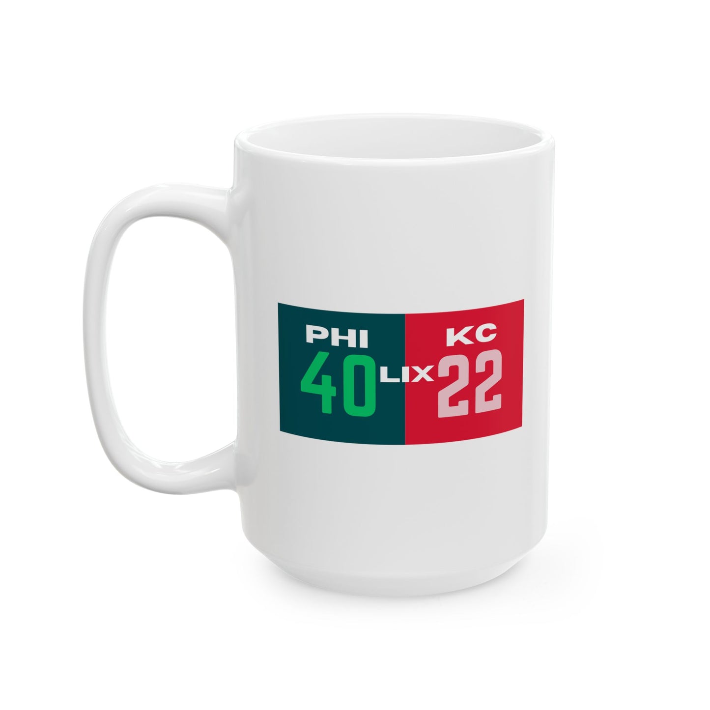 Birds PHI - KC Final Score 40-22 Coffee Mug