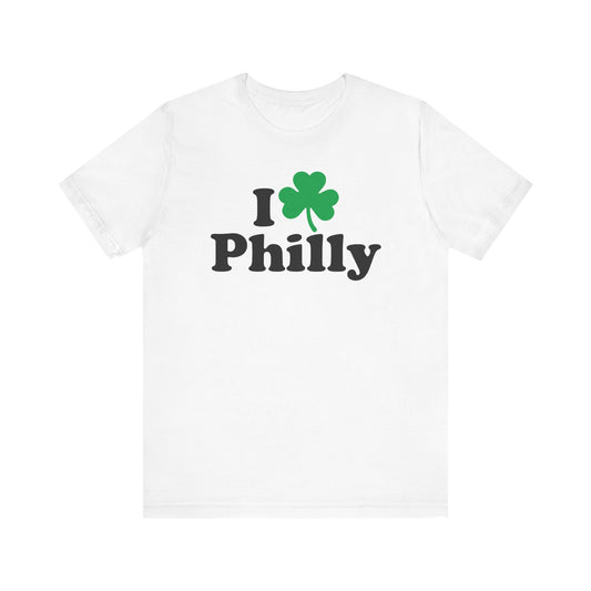 I Heart Philly Shamrock Unisex Tee - St. Patrick's Day T-Shirt